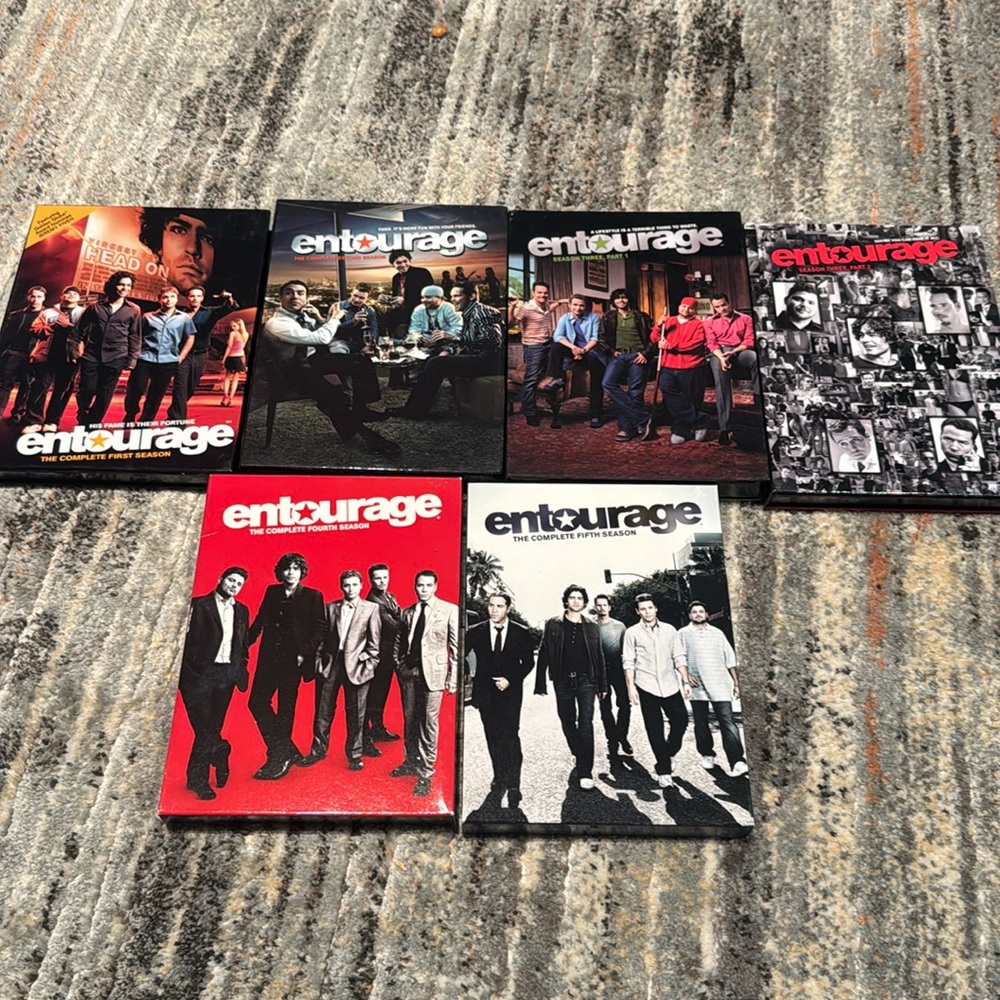 Entourage DVD set season 1 to 5